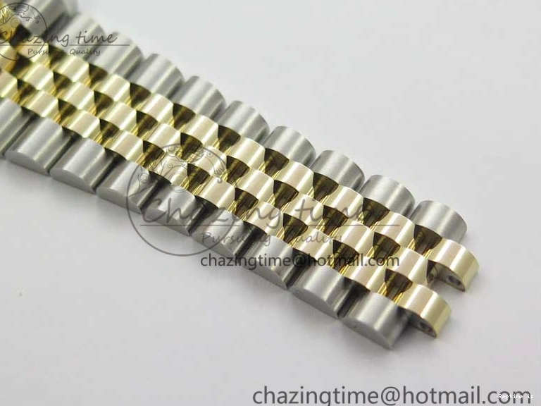 1219 DateJust 41 126333 SS YG Wrapped WWF Best Edition Gray Roman Makers Dial on SS YG Wrapped Jubilee Bracelet A Sporty 3127